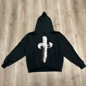 Drake 21 Savage It's All a Blur Knike Dagger Tour hoodie Sweater size XL B11